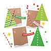 Christmas Tree Card Craft Kit - Makes 12 Image 1