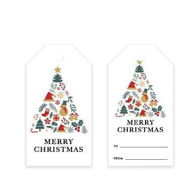 Christmas Tree Elements To/From Gift Tag Image 3