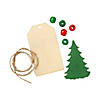 Christmas Tree Gift Tag Kit - 6 Pc. Image 1