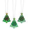 Christmas Tree Light-Up Necklaces - 12 Pc. Image 1