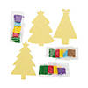 Christmas Tree Sand Art Pictures - 12 Pc. Image 1