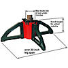 Christmas Tree Stand with Clamping System - For Real Live Trees Up To 10' Image 3