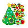 Christmas Tree with Stuffed Peekaboo Figures - 13 Pc. Image 1