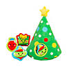 Christmas Tree with Stuffed Peekaboo Figures - 13 Pc. Image 1