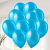 Chrome Blue 11" Latex Balloons - 25 Pc. Image 2