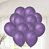 Chrome Purple 11" Latex Balloons - 25 Pc. Image 2