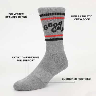 Chucky Good Guys Mens Athletic Crew 3 Pack Image 1