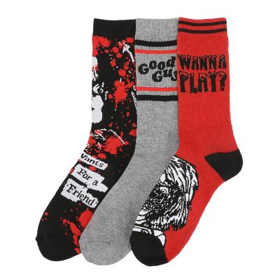 Chucky Good Guys Mens Athletic Crew 3 Pack Image 2