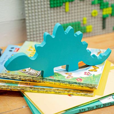Chunky Shape -  Dinosaur (Stegosaurus) 4pc Image 1