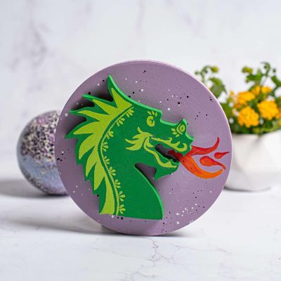 Chunky Shape - Dragon Head 4pc Image 1