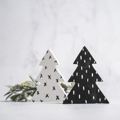 Chunky Shape - Fir Tree 4pc Image 2