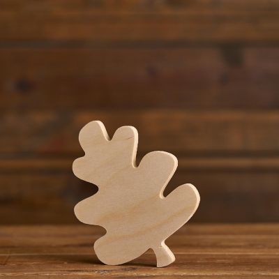 Chunky Shape - Oak Leaf 4pc Image 1