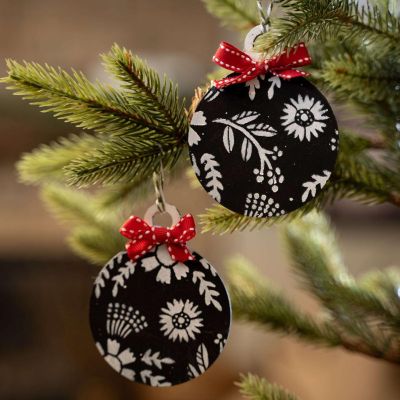 Chunky Shape - Ornament 4pc Image 1