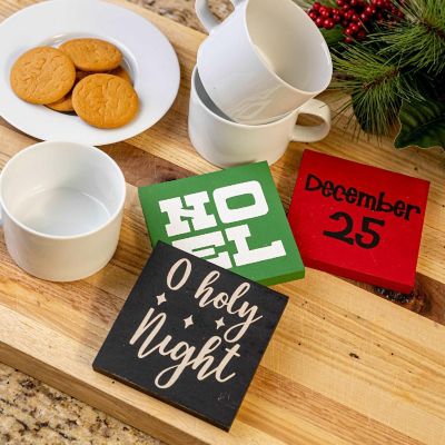 Chunky Shape -  Square 4pc Image 1