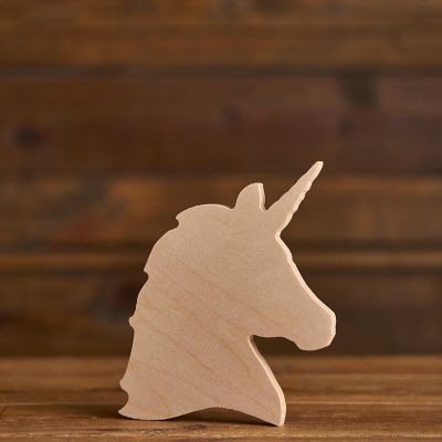Chunky Shape - Unicorn Head 4pc Image 1