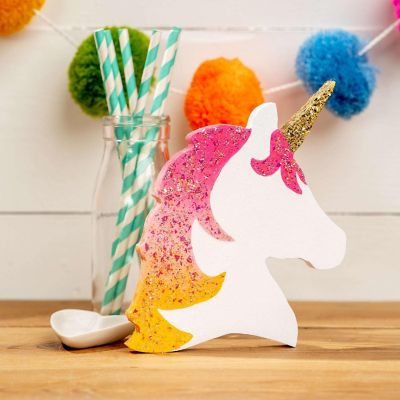 Chunky Shape - Unicorn Head 4pc Image 2