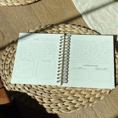 Church Notes Journal - Sermon &amp; Podcast Christian Notebook - Guided Journal to Write Key Points Image 2