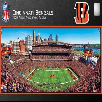Cincinnati Bengals - 1000 Piece Panoramic Jigsaw Puzzle Image 1