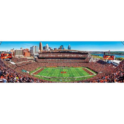 Cincinnati Bengals - 1000 Piece Panoramic Jigsaw Puzzle Image 2