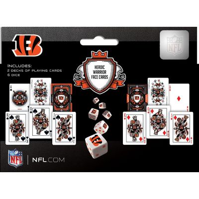 Cincinnati Bengals - 2-Pack Playing Cards & Dice Set Image 3