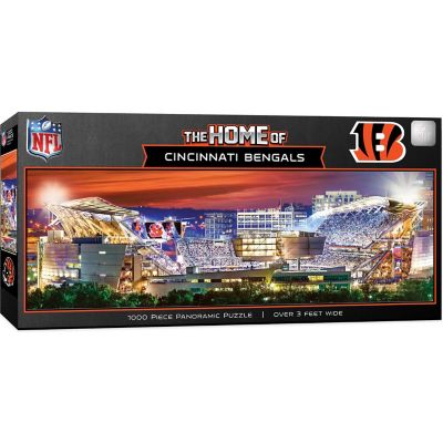Cincinnati Bengals - Stadium View 1000 Piece Panoramic Jigsaw Puzzle Image 1