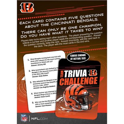 Cincinnati Bengals Trivia Challenge Image 2