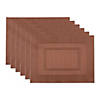 Cinnamon  Pvc Doubleframe Placemat 6 Piece Image 1