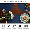 Cinnamon  Pvc Doubleframe Placemat 6 Piece Image 4