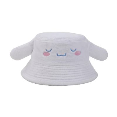 Cinnamoroll Big Face Women's White Bucket Hat Image 1