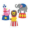 Circus Animals Magnet Craft Kit - Makes 12 Image 1