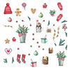 Classic Christmas Peel & Stick Wall Decals Image 1