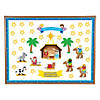 Classic Nativity Cardstock Classroom Bulletin Board Set - 150 Pc. Image 1