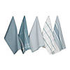 Classic Oversized Smoke Blue Woven Dishtowels (Set Of 5) Image 1