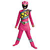 Classic Pink Ranger Dino Girls Halloween Costume - Medium Image 1