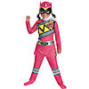 Classic Pink Ranger Dino Girls Halloween Costume Image 1