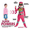 Classic Pink Ranger Dino Girls Halloween Costume Image 2