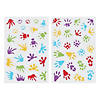 Classroom Pets Footprints Floor Clings Image 1