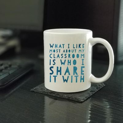 Classroom Sharing Ceramic Mug Image 1