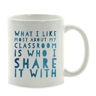 Classroom Sharing Ceramic Mug Image 2