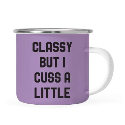 Classy But I Cuss 11oz Campfire Mug Image 1