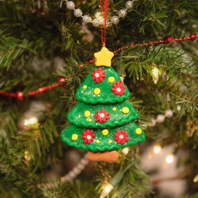 Clay Christmas Tree Ornament Image 2