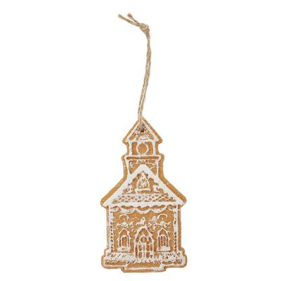 Clay Cookie House Ornament Image 1