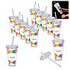 Clear Acrylic Insertable Tumblers Kit - 12 Ct. Image 1