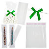 Clear Cellophane Bag Assortment with Green Bow Kit for 244 Image 1