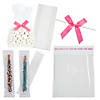 Clear Cellophane Bag Assortment with Pink Bow Kit for 244 Image 1