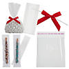 Clear Cellophane Bag Assortment with Red Bow Kit for 244 Image 1