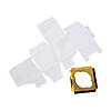 Clear Cupcake Boxes with Gold Base - 12 Pc. Image 1