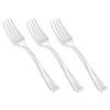 Clear Mini Plastic Disposable Tasting Forks (408 Forks) Image 1