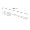 Clear Mini Plastic Disposable Tasting Forks (408 Forks) Image 2