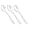 Clear Mini Plastic Disposable Tasting Spoons (408 Spoons) Image 1